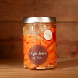 La Giardiniera di Toto solo carote zenzero