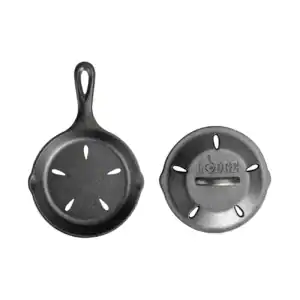 Padella per Affumicare con Coperchio Ø 16,5 cm