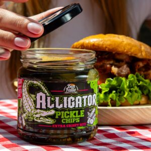 Alternative view of Alligator Pickle Chips Bread&Butter - Cetrioli
