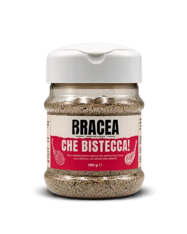 Che Bistecca! – Sale aromatizzato per bistecche, 180 g