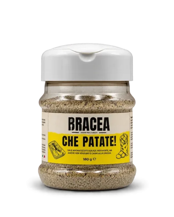 Che Patate! – Sale aromatizzato per patate, 180 g